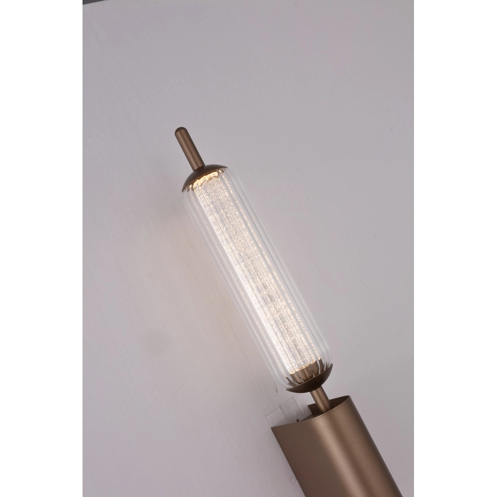 Unieke wandlamp Cattail bubbel glas Searchlight 5053423301266