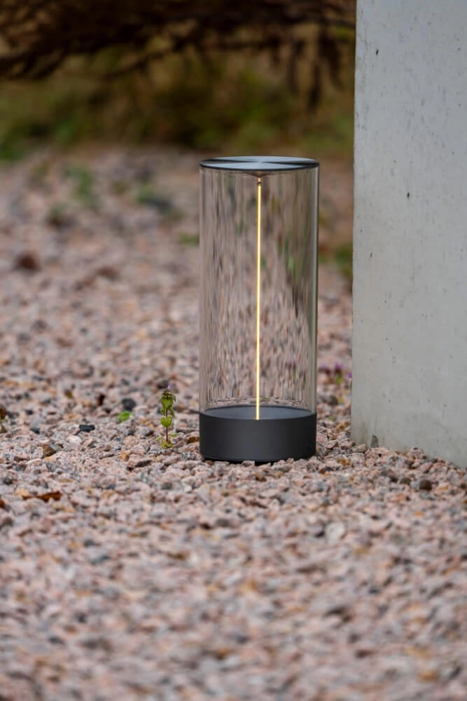 Oplaadbare lamp Edison L antraciet KonstSmide 7318307847376