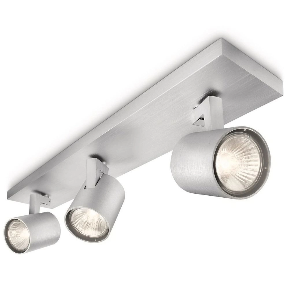 Plafondspots My Living Runner 3-lichts metaalgrijs Philips 8718291487845