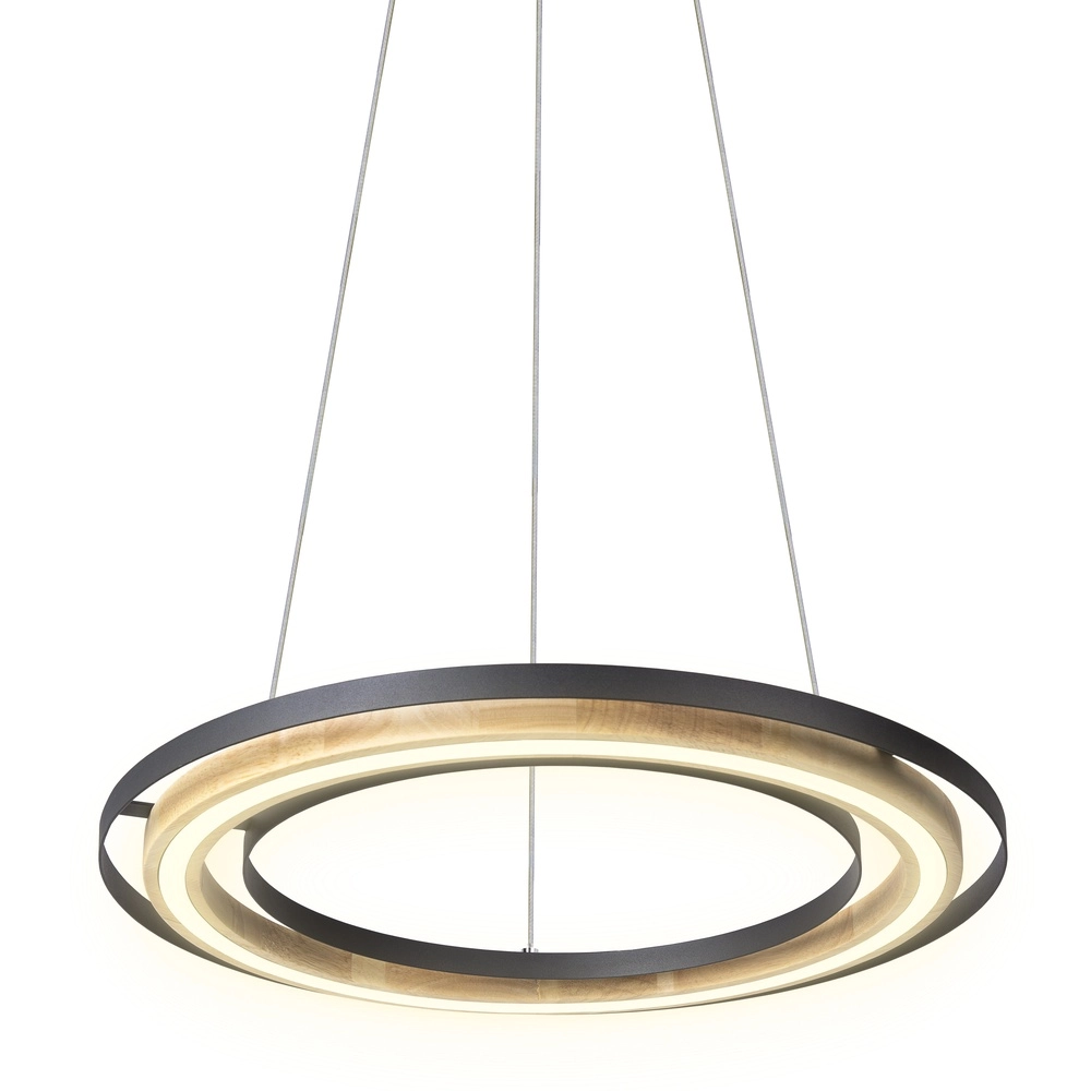 Design hanglamp Rilas enkel zwart Globo 9007371513444