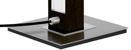 Led tafellamp Leonora 51 cm - oak coal HerzBlut 4021273027293