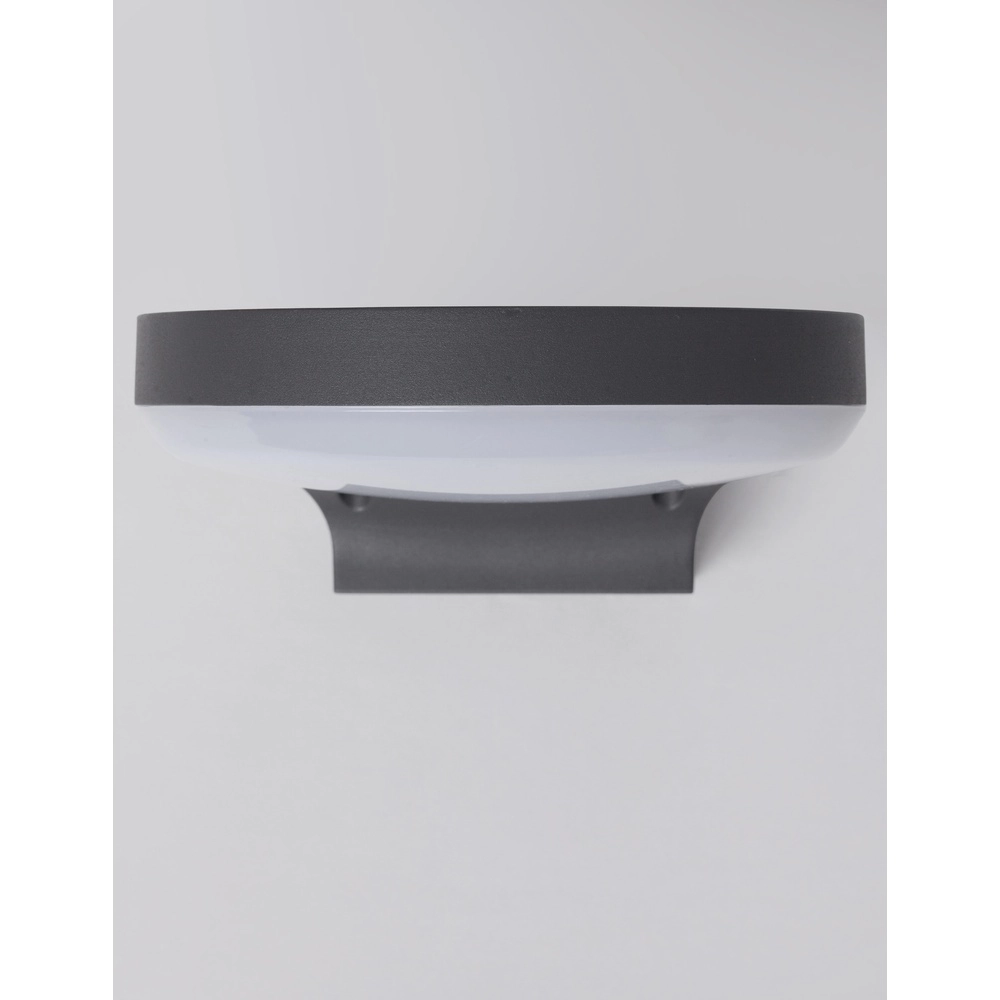 Strakke wandlamp Enzi antraciet Lyora 5212017429063