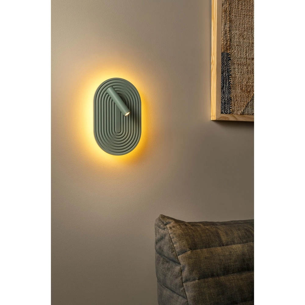 Design wandlamp Carmino groen Lucide 5411212771575