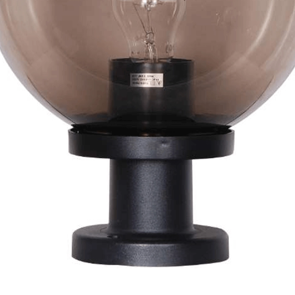 Bulb lamp Bolano 33cm. pedestal smoke Lyora 8716803507760