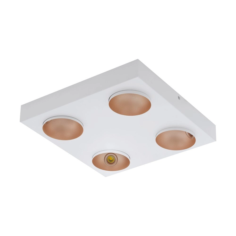Vierkante plafondlamp Ronzano wit Stars of Light 9002759393779