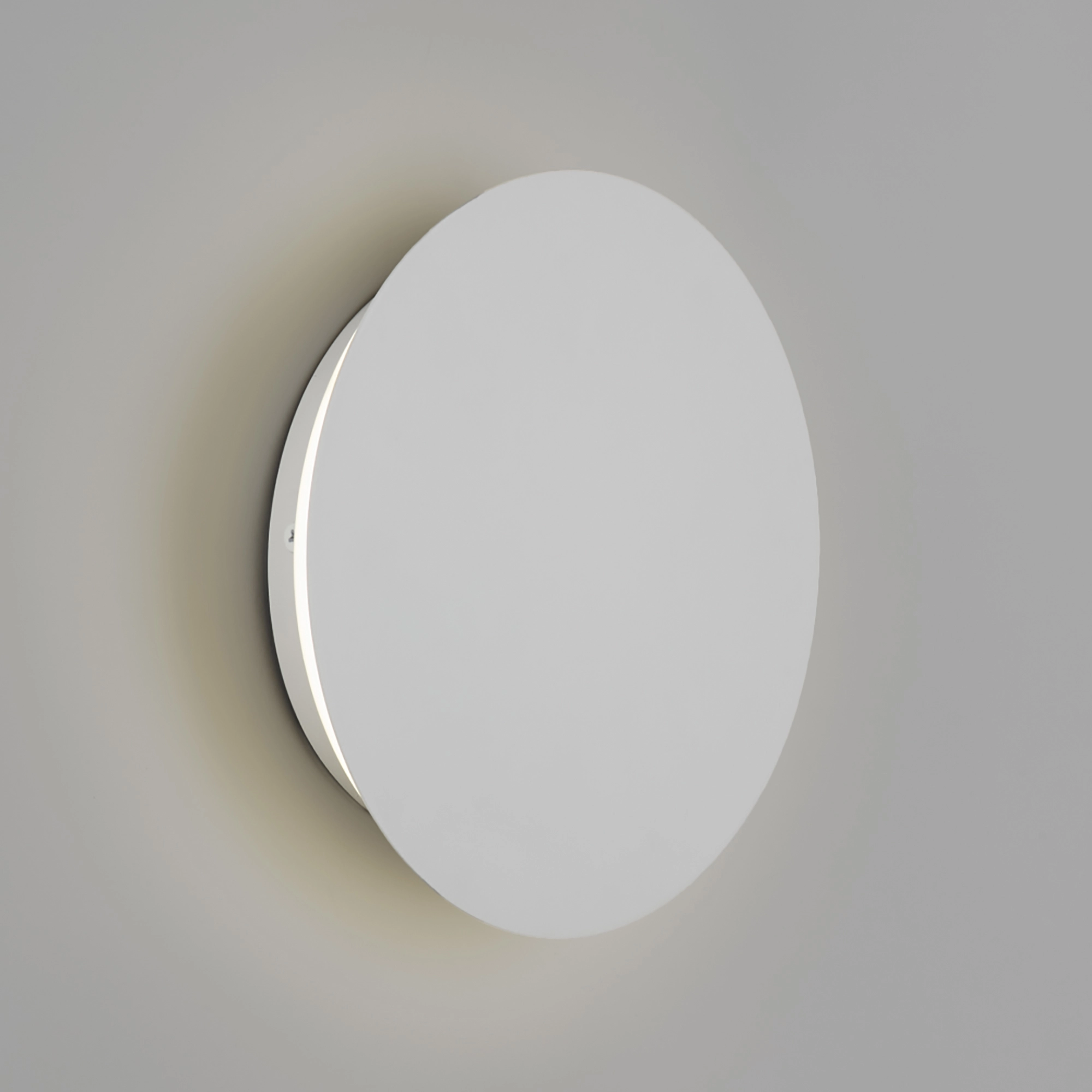 Design wandlamp Odeon Ø 30cm wit