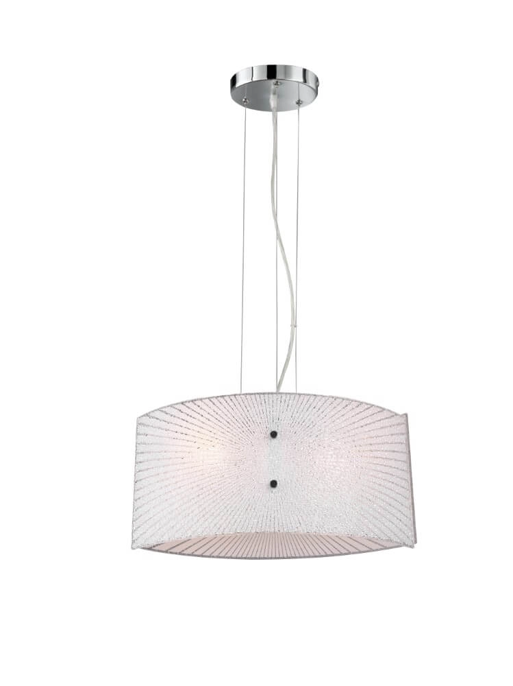 Glazen hanglamp Elisa Trio 4017807522006