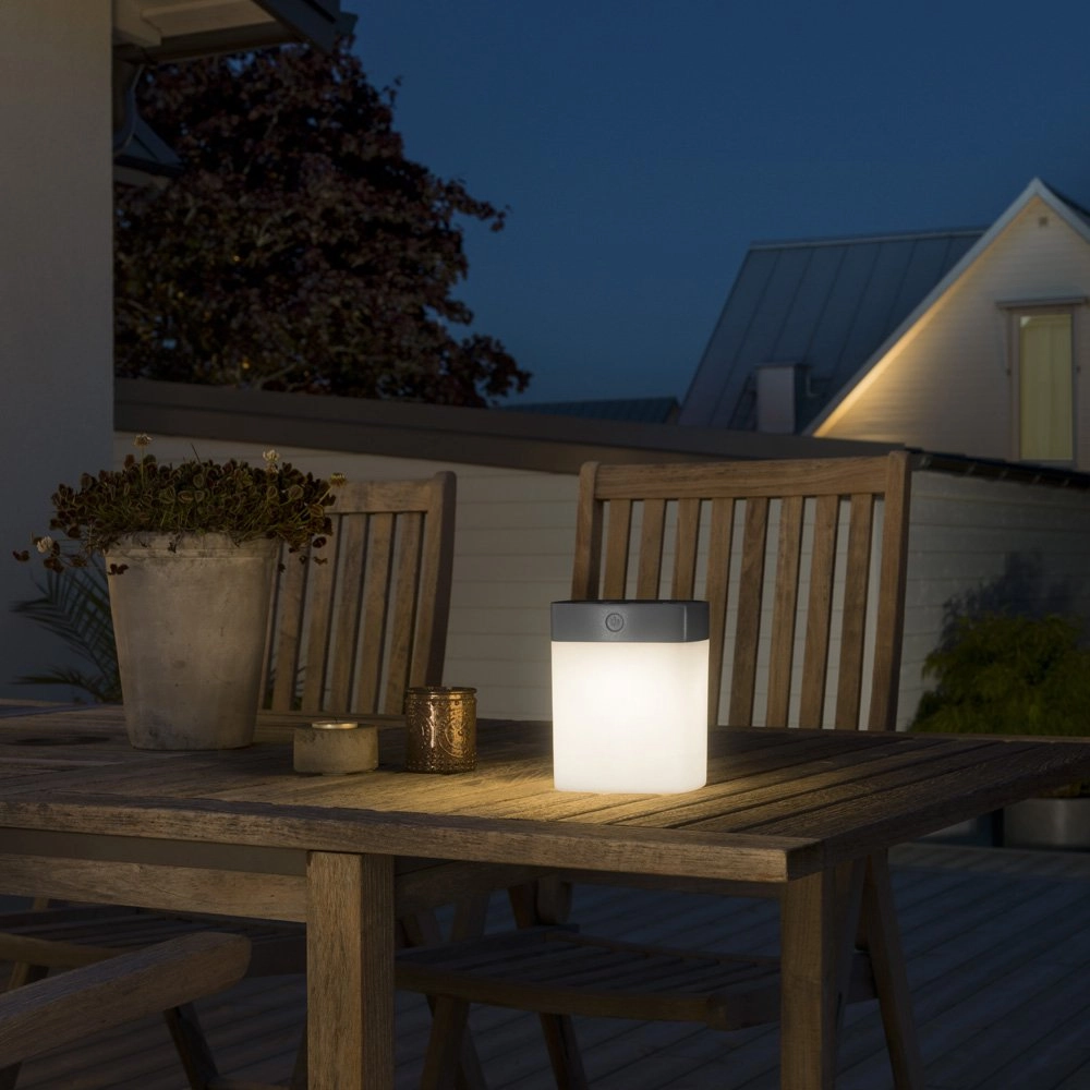 Solar tafellamp Asissi 14,5cm antraciet KonstSmide 7318308063027