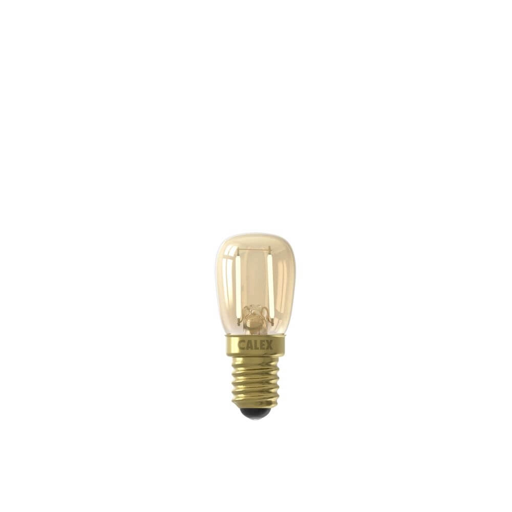 Buislamp 1,5W - E14 - Led - T26 x 58 - 136lm gold