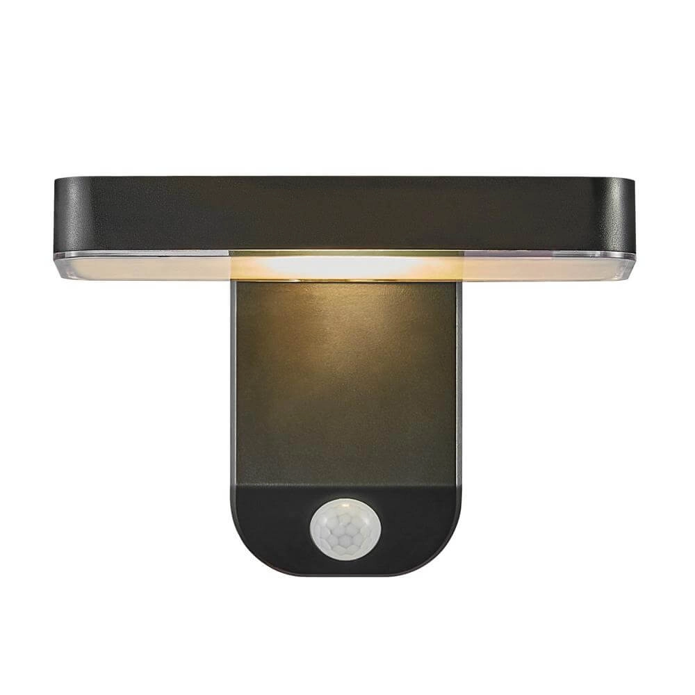Solar wandlamp Rica zwart rechthoek Nordlux 5704924004797