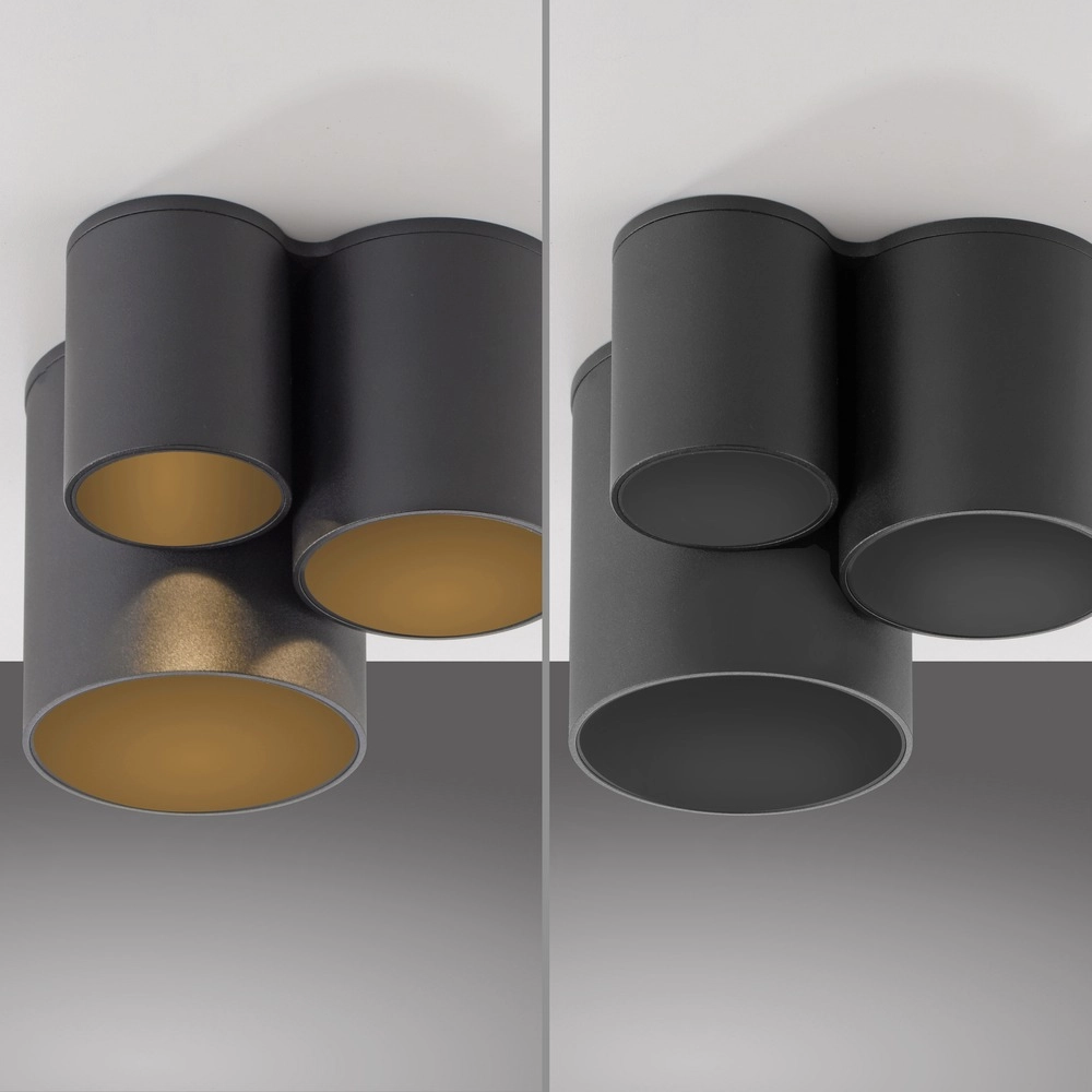 3L plafondlamp Pure Point black pearl Paul Neuhaus 4012248395714