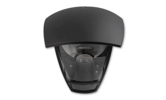 Platte buitenlamp Niko zwart Lyora 5908263380660