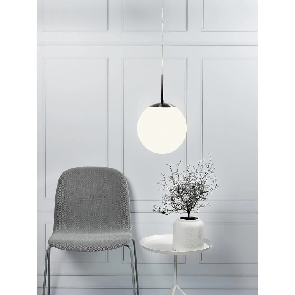 Glazen hanglamp Cafe wit Ø 30cm Nordlux 5701581104013