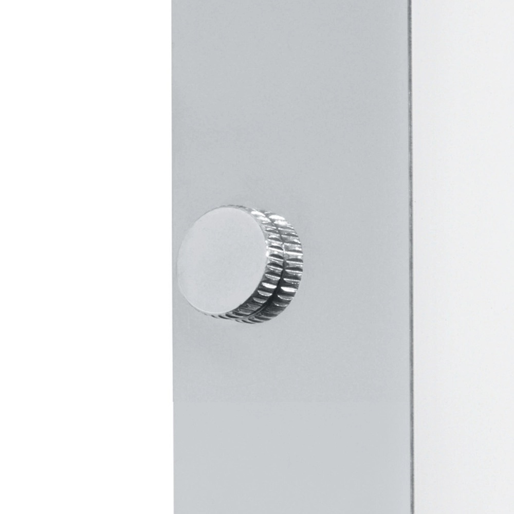 Strakke wandlamp Alea 2 chroom Eglo 9002759957476