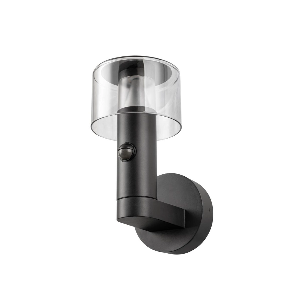 Wandlamp Taha zwart met sensor SLV 4024163318280
