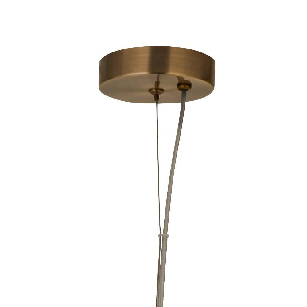 Amber glazen hanglamp Balls Ø 30cm Searchlight 5053423096667
