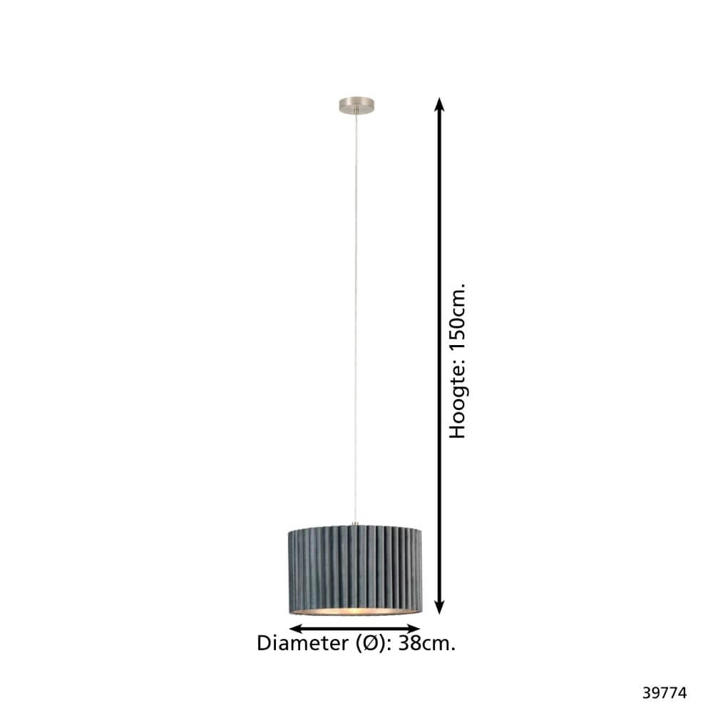 Stoffen hanglamp Tamaresco Ø 38cm Stars of Light 9002759397746