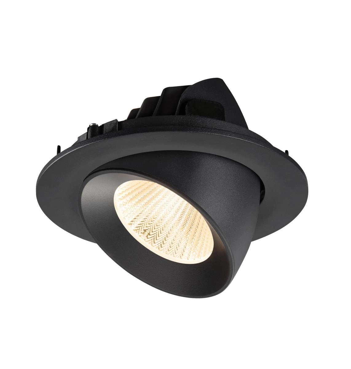 Inbouwspot Numinos Gimble L zwart 2700K - 40gr SLV 4024163310482