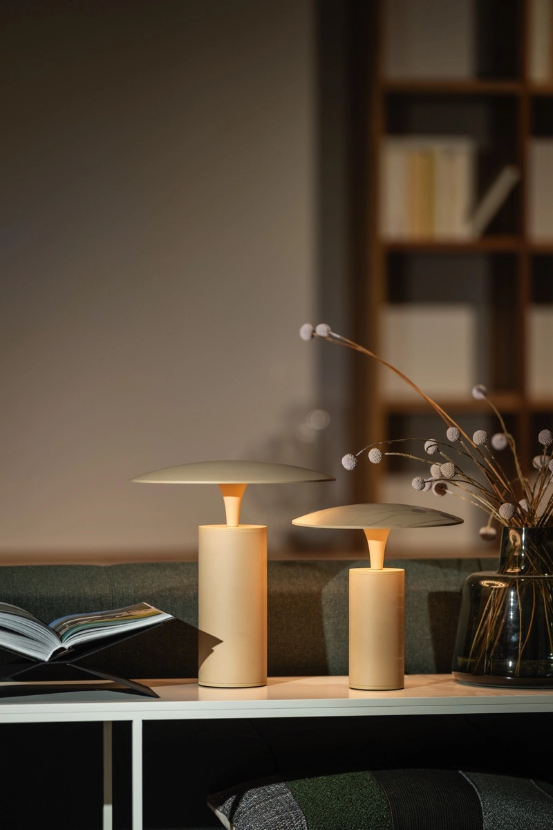 Led tafellamp Jess Ø 33cm - zand ETH 8720195311126