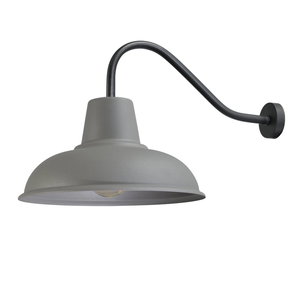 Betongrijze wandlamp Industria 48,5