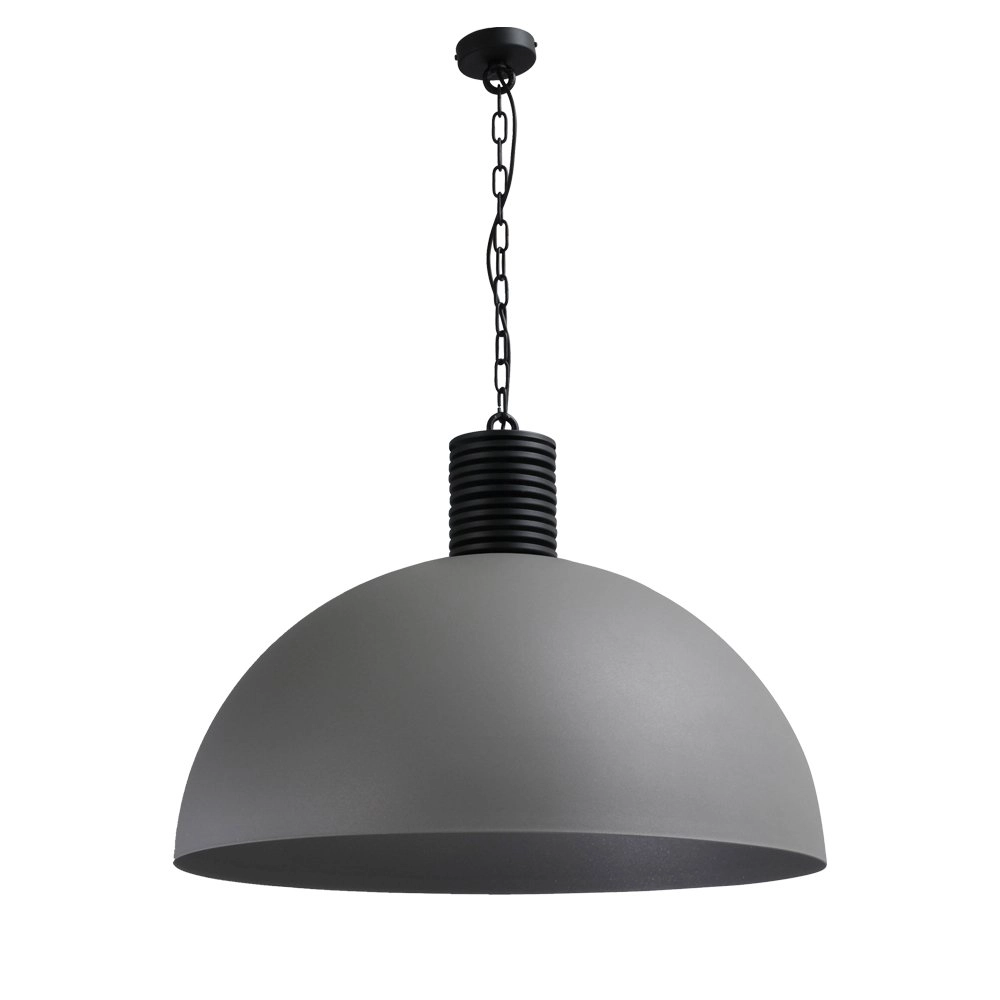 Betongrijze industrie hanglamp Industria 80