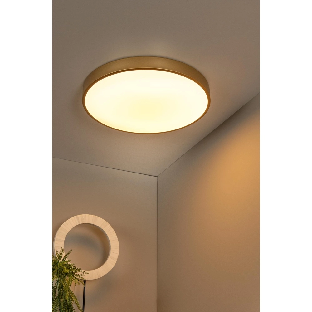 Plafonniere Unar Ø 49,5cm - 2700K - goud Lucide 5411212791900