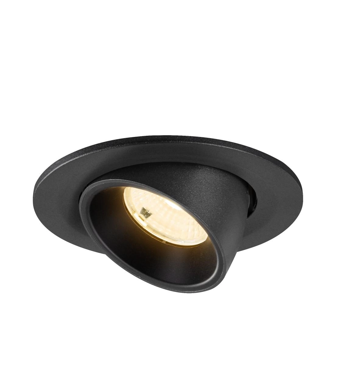 Inbouwspot Numinos Gimble S zwart 3000K - 55gr SLV 4024163313513