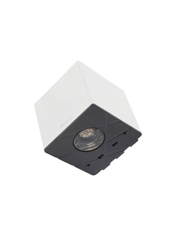 Opbouwspot Cubid White 12 volt LED In-lite 8717051004216