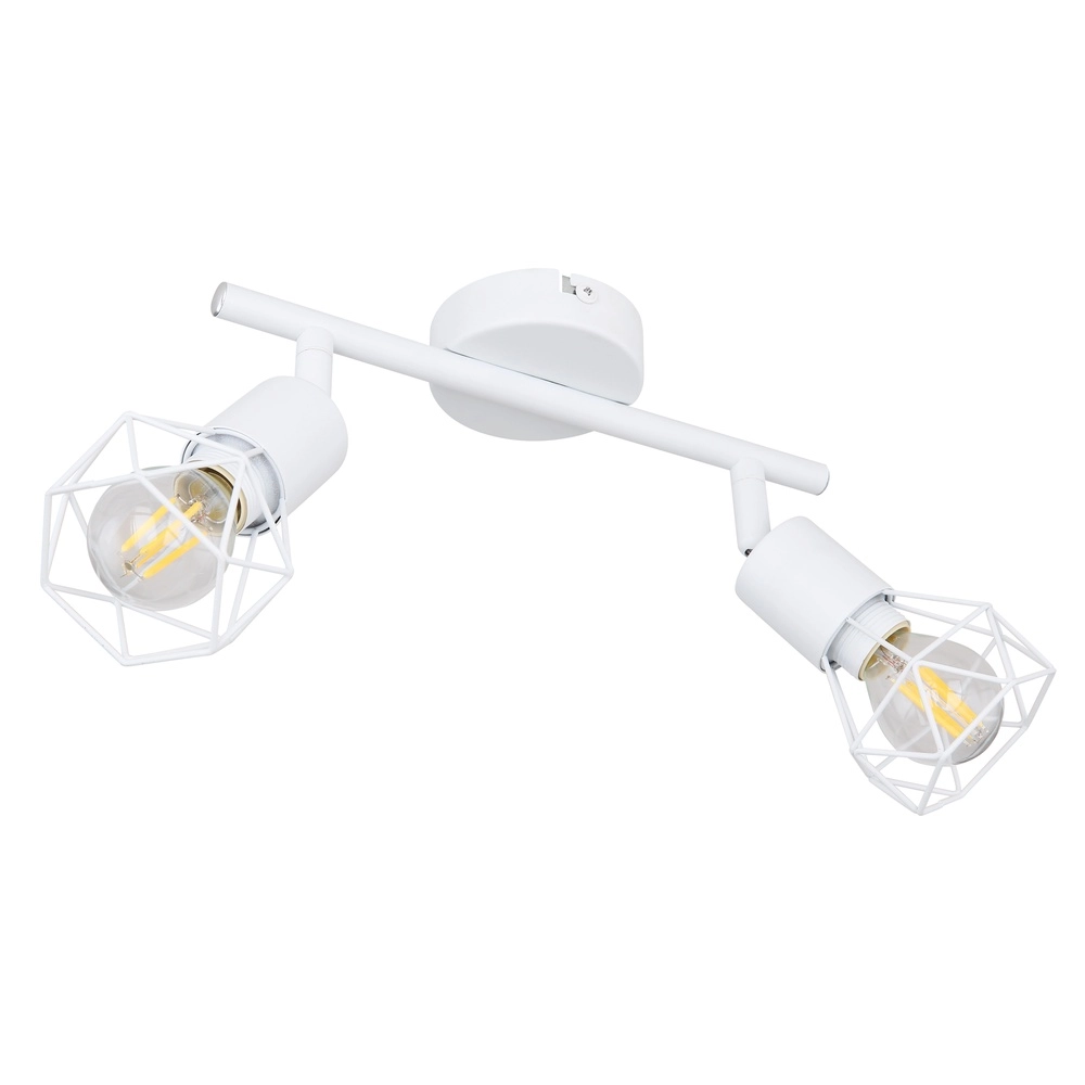 Plafondlamp Xara I 2-lichts wit Globo 9007371412983