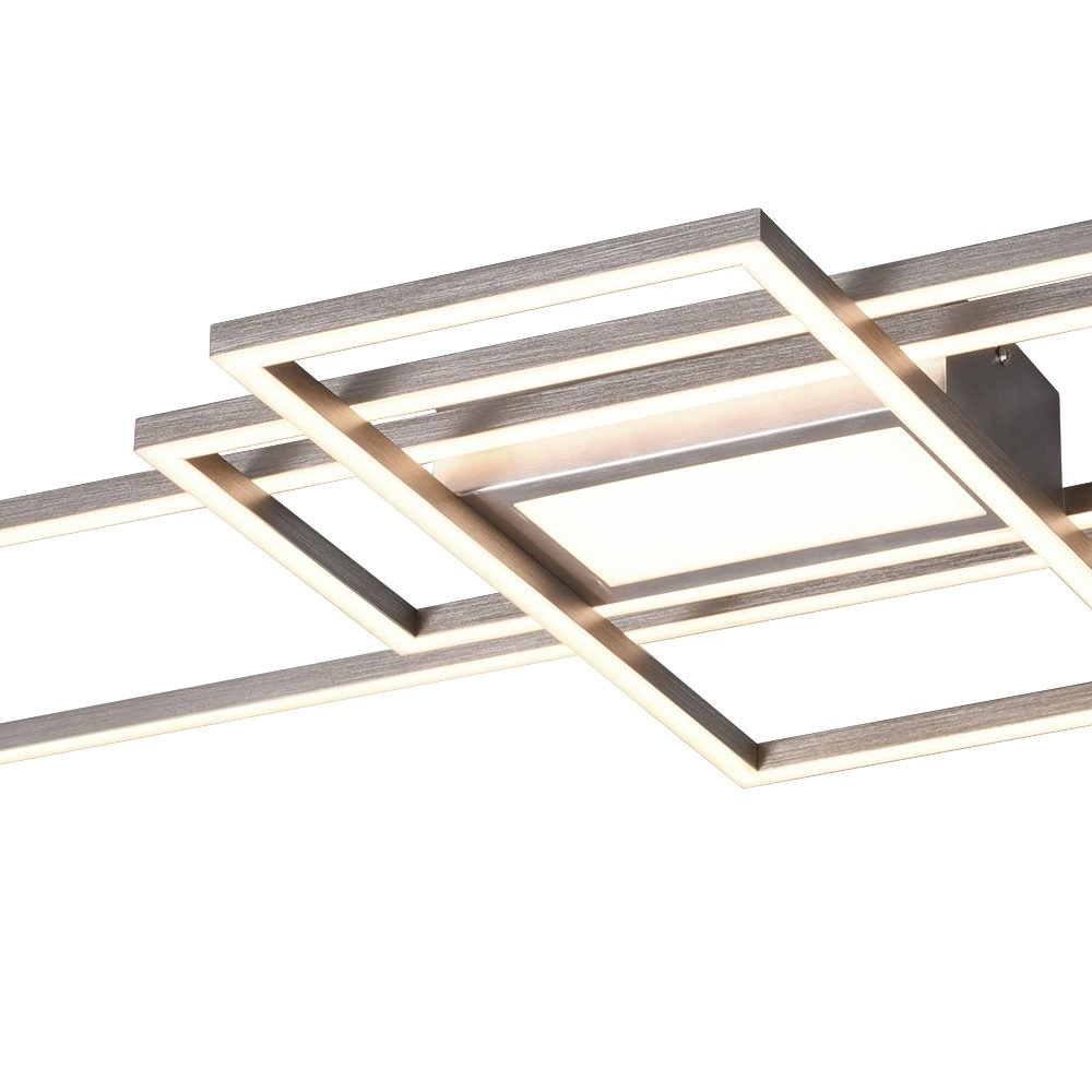 Moderne Plafonnière Irvine grijs Trio 4017807449525