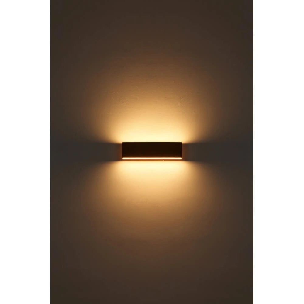Design wandlamp Siegfried M hout met schakelaar Globo 9007371418145