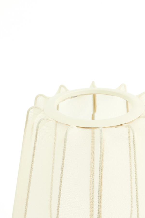 Japandi tafellamp Plumeria crème Ø 25cm Light & Living 8717807651336