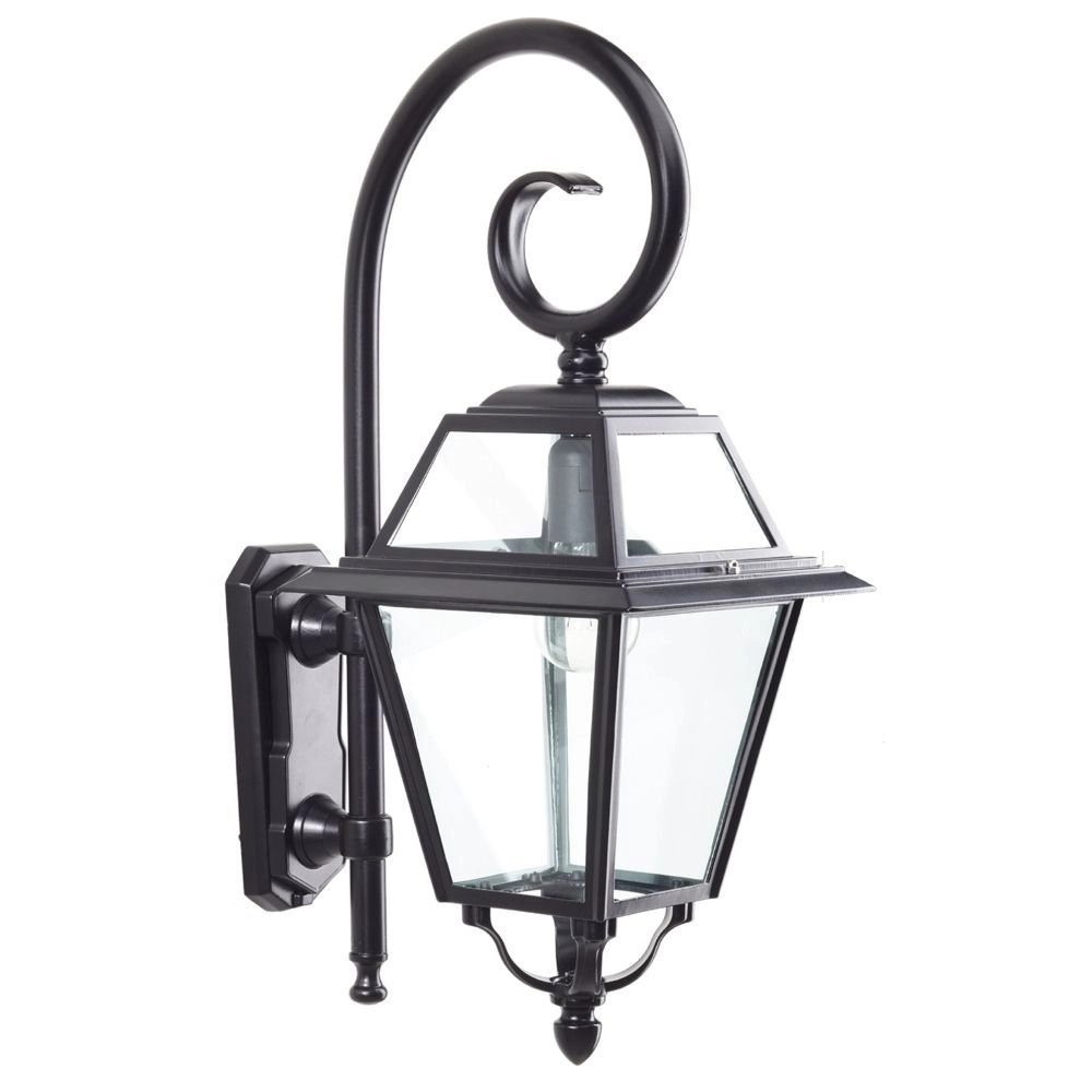 Italiaanse wandlamp Amstelrade zwart