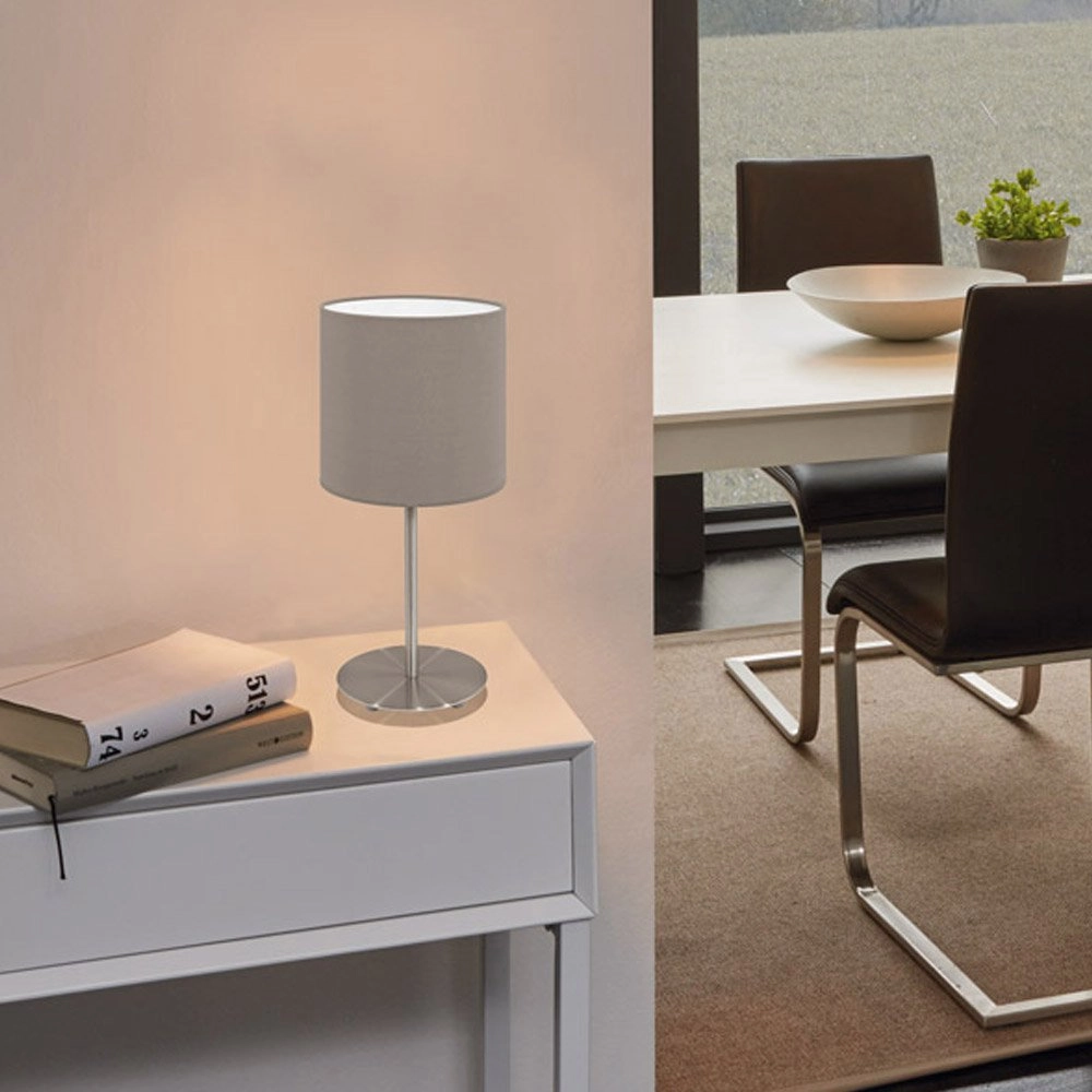 Schemerlampje Pasteri taupe Eglo 9002759957261