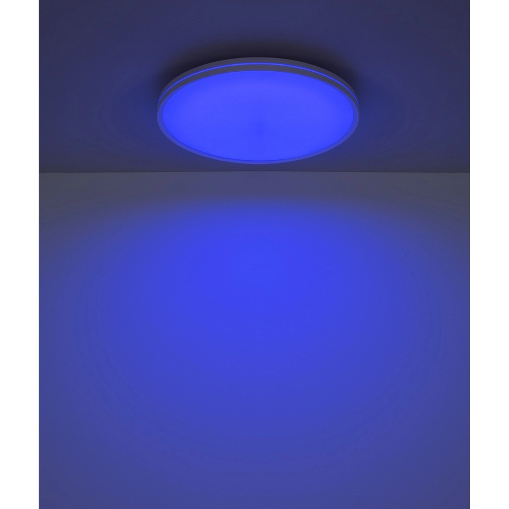 Moderne plafonniere Dwain wit Globo 9007371580453