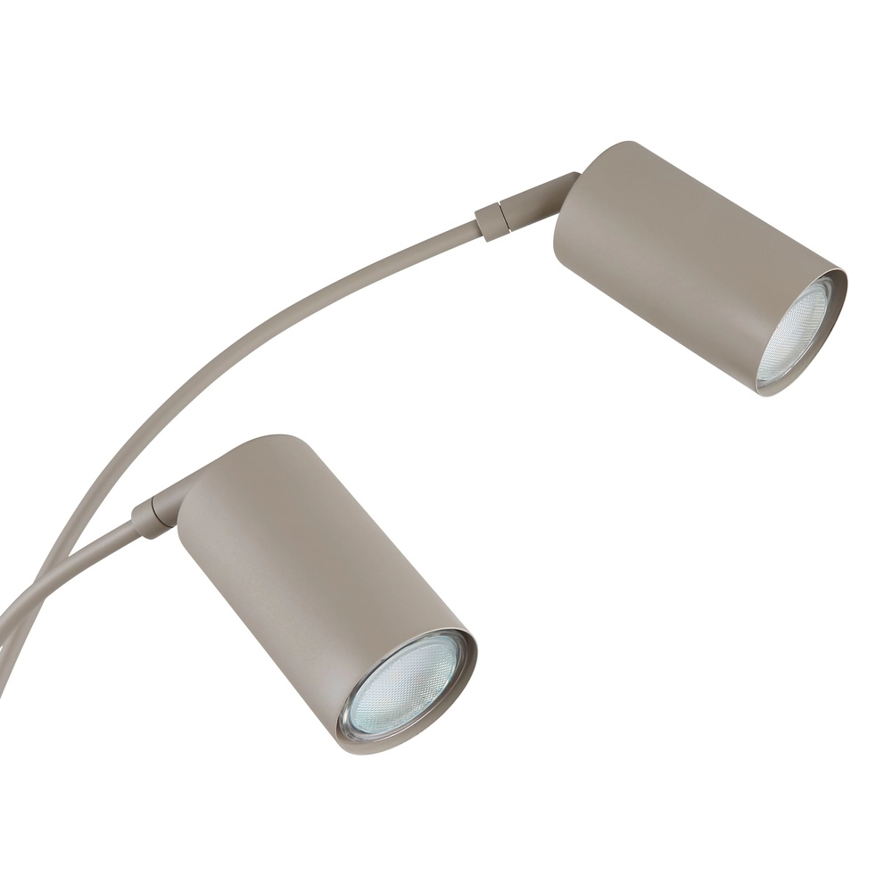 5-lichts vloerlamp Robby zand bruin Globo 9007371566365