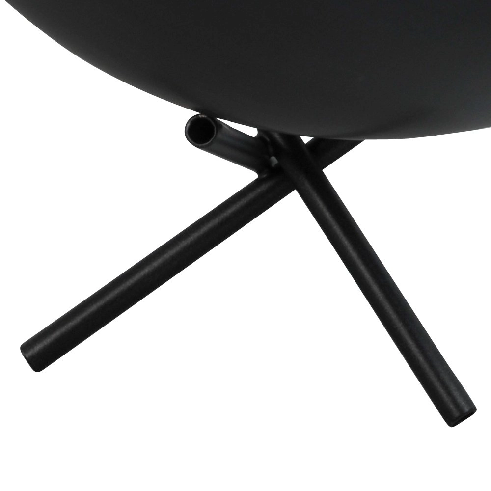 Vloer-tafellamp Industria 30 Uplighter gunmetal met zilver Masterlight 8718121141770