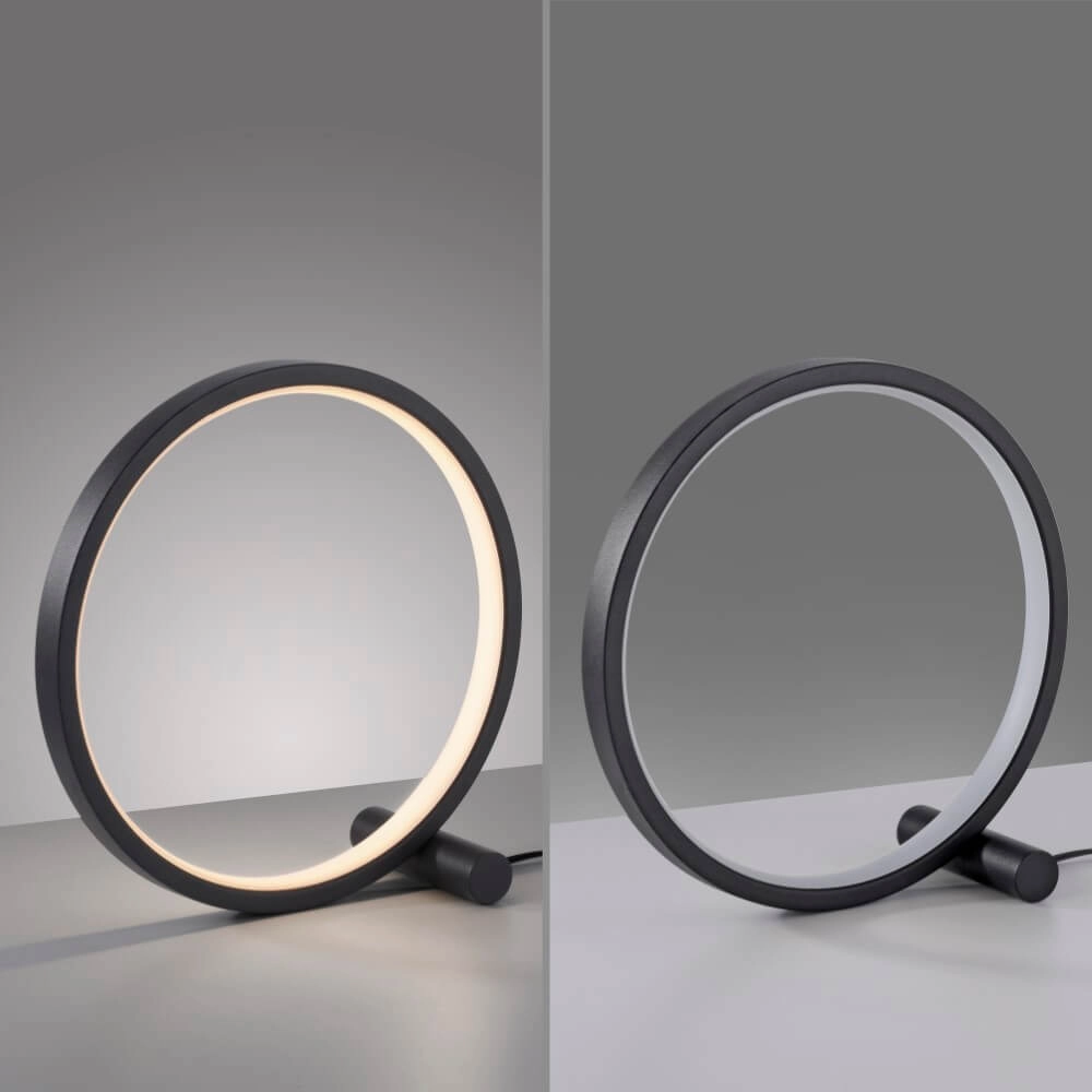 Zwarte tafellamp Mini Ritus Just Light 4043689000202