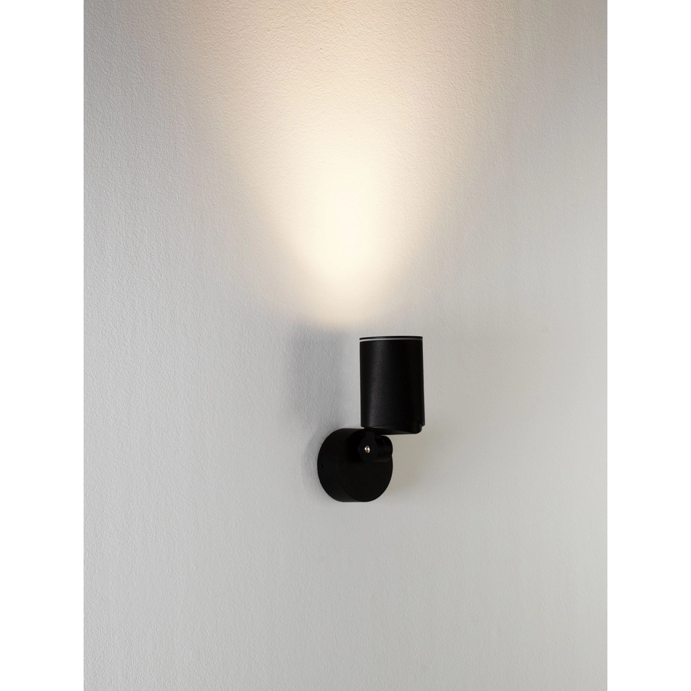 Wall spotlight Spy black Lyora 5212017477132