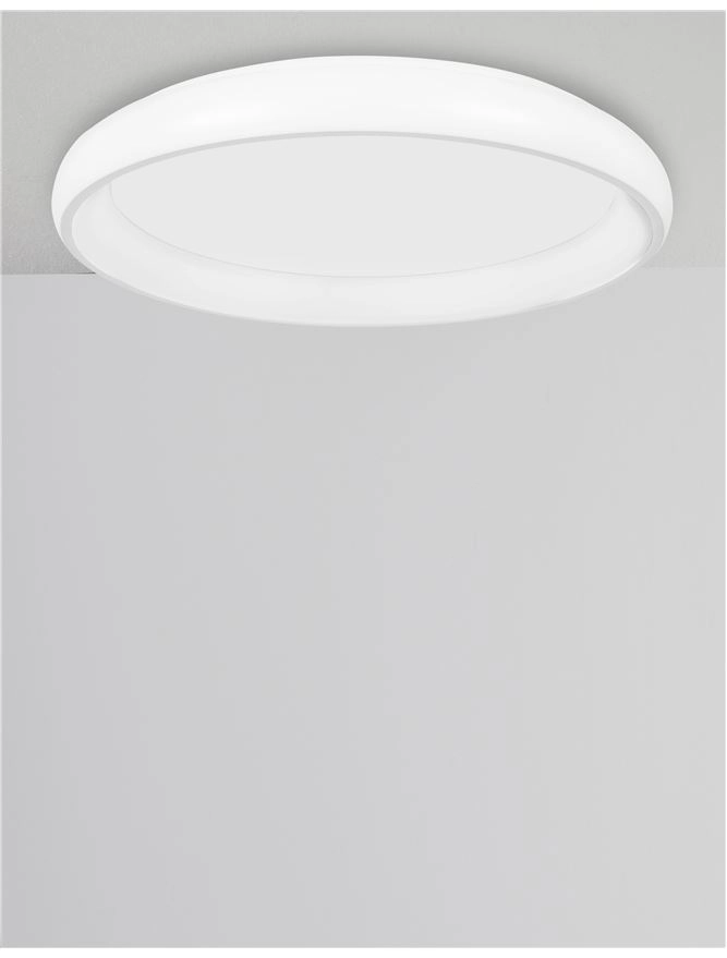 Plafondlamp Albi wit Ø 61cm Lyora 5212017416971