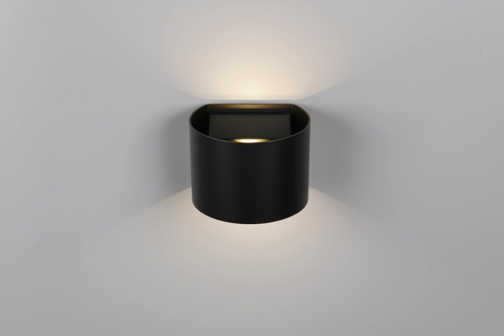 Oplaadbare wandlamp Genie zwart met sensor Trio 4017807636321