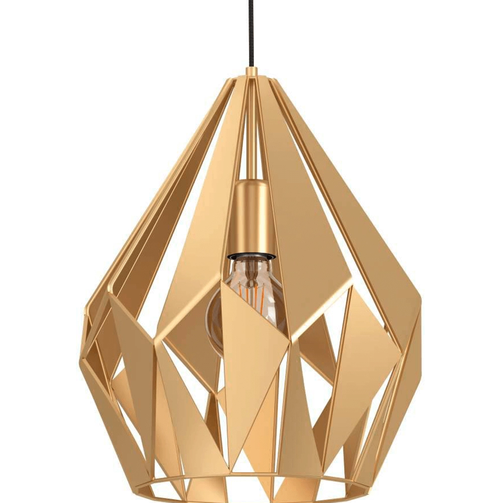 Gouden hanglamp Carlton Ø 31cm Eglo 9002759438142
