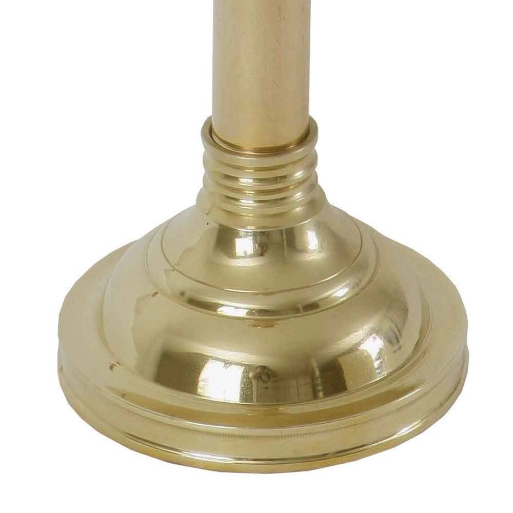 Antieke kandelaar Gothic antiek koper (ANT) Limehouse