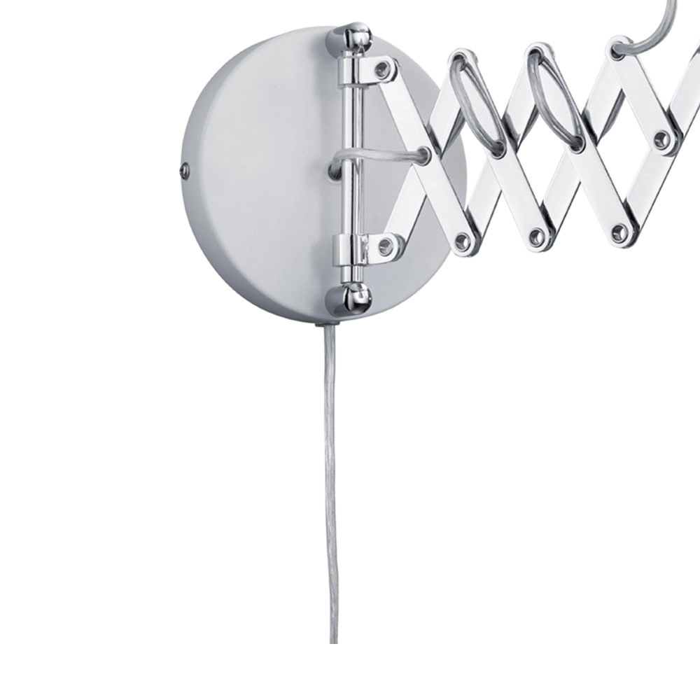 Schaarlamp Scissor wit met chroom Trio 4017807346534