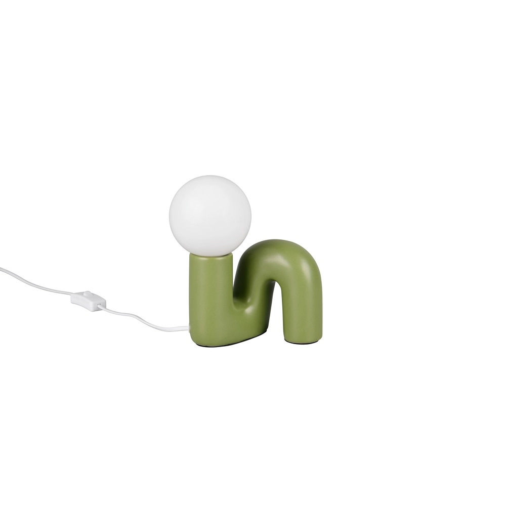 Tafellampje Quinn groen Trio 4017807682281