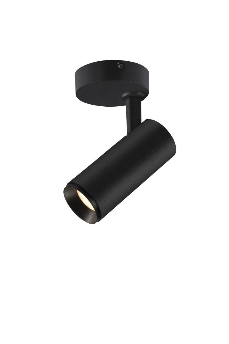 Opbouwspot Numinos S Dali zwart 3000K - 24gr