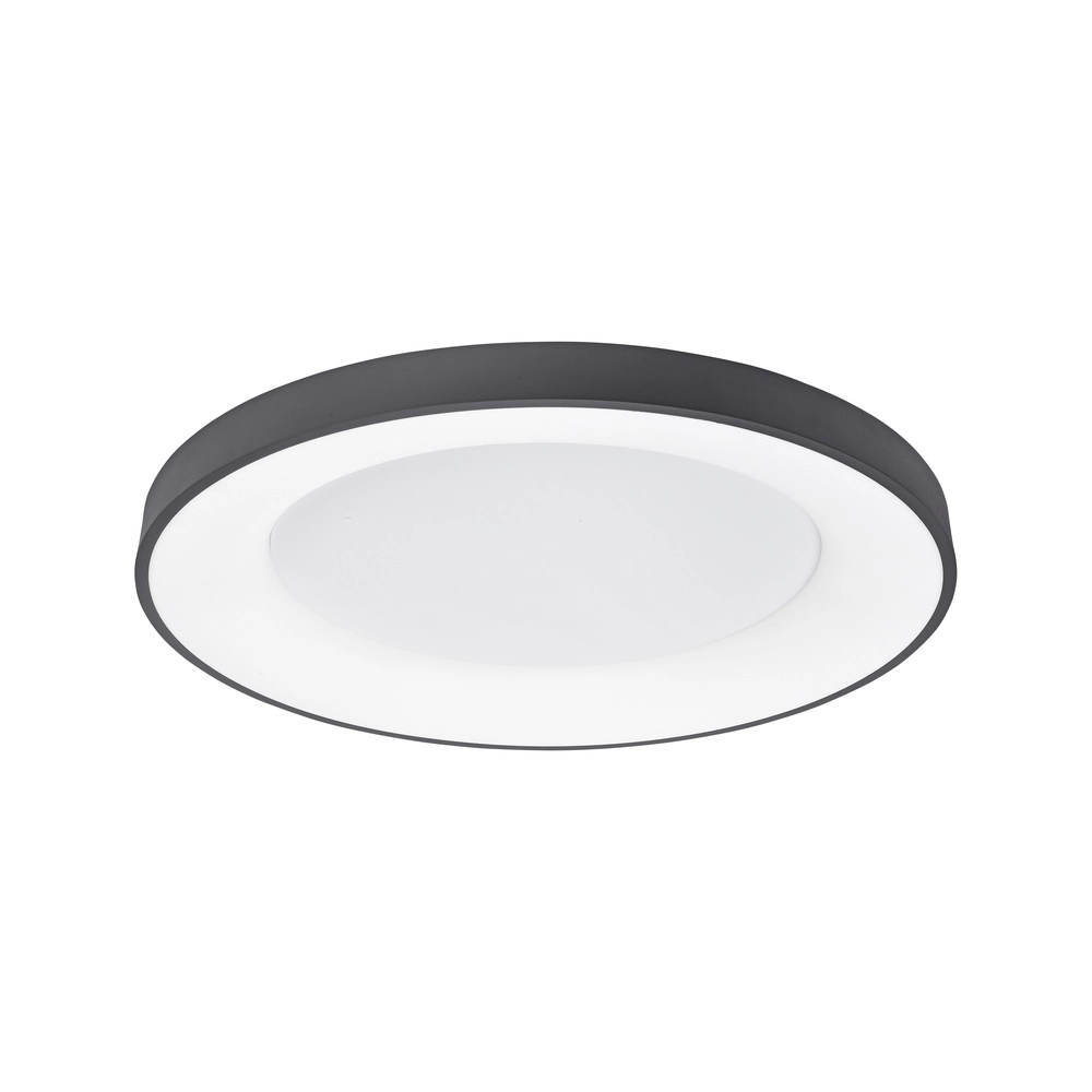 Plafondlamp Rando Thin zwart Ø 60cm Lyora 5212017420107