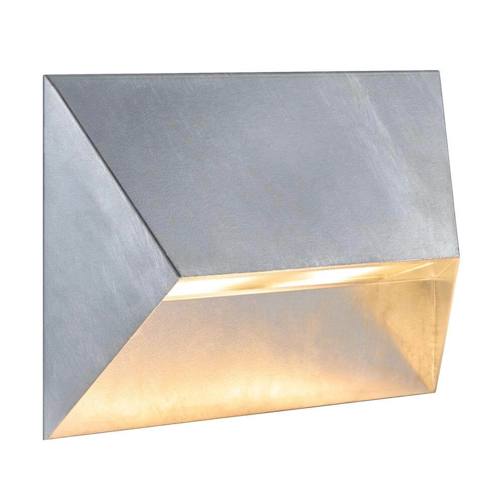 Moderne wandlamp Pontio zink 26cm