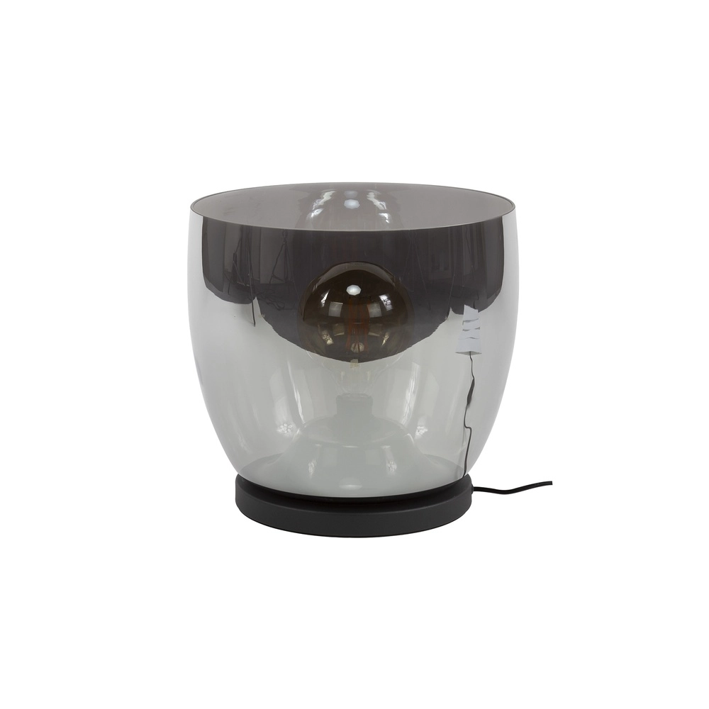 Vloerlamp smoke glas UP Ø 33cm - 32cm hoog Lyora 8716803512627