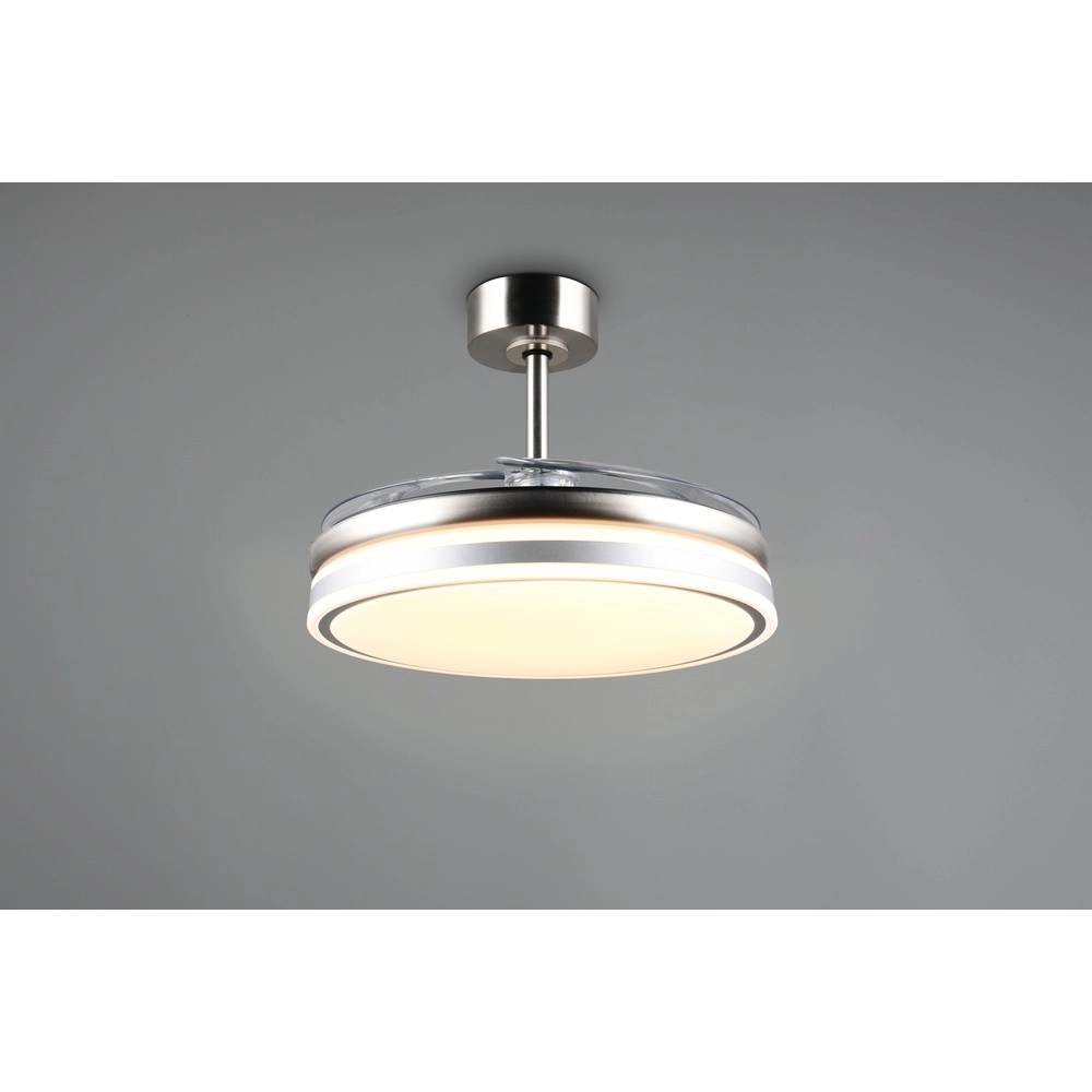 Ventilator Volda nikkel Ø 106cm Trio 4017807689075